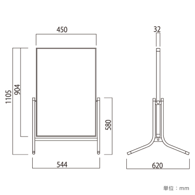 �X�^���h�Ŕ� �R���o�� 1.5�~3 ���O �]�тɂ����d�l  �ʔT�C�YW450�~H904mm ���� 