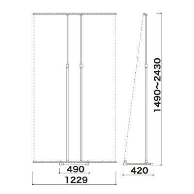 �X�`�[���o�i�[�X�^���h W1200  BS-120