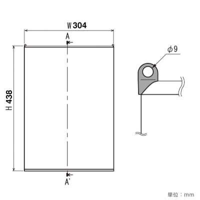 �݉����|�X�^�[�p�l�� 123 S A3 �X�e�� ���o�A���~�t���[���㉺ �^�y�X�g���[ �}�O�l�b�g�J�� 