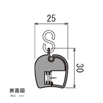 �݂艺�����o�i�[�z���_�[ 815 S ��600mm�^�C�v