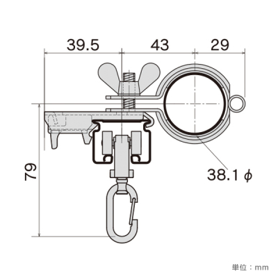 12Y47 D30�p�C�v�o���h�t�u���P�b�g38�ӗp