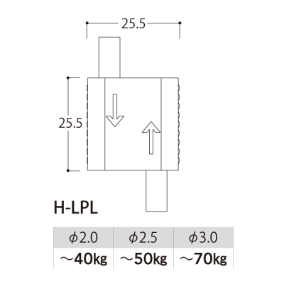 ���[�v���b�NH-LPL ��2.0-3.0 �X�ܗp�i �W���p�i