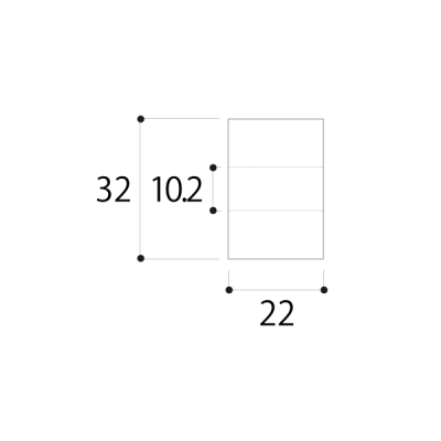 ���σp�C�v(���O) PF-32P22 �X�ܗp�i pt.POP�V���[�Y