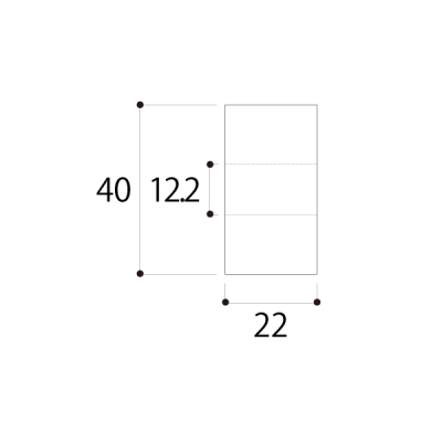 ���σp�C�v(���O) PF-40P22 �X�ܗp�i pt.POP�V���[�Y