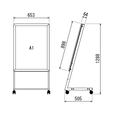 LED�d���X�^���h FE478 A1 �u���b�N