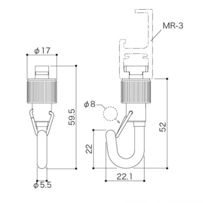 MR-3��p�A�^�b�`�����g MRD-6