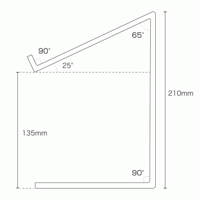 �A�N�������i�� �n�C�^�C�v �� ASH-2 �X��65�x �����A�N����3mm�� W100�~D150�~H210mm