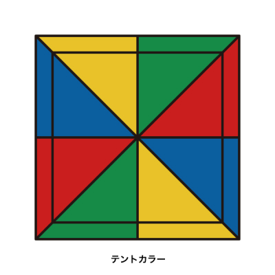 �e���g �~�X�^�[�N�C�b�N T-22  4�F
