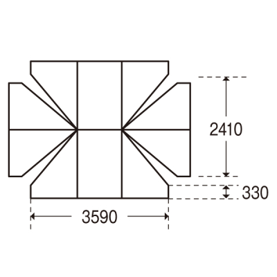 �e���g �~�X�^�[�N�C�b�N T-23  4�F