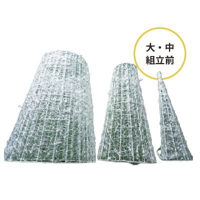 LED�N���X�^���O���[�r�b�O�R�[�� �C���~�l�[�V�������`�[�t���C�g ���O �h�J �z���C�g�i���jH1.8m