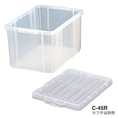 BOX�R���e�i �N���A B-45 570�~378�~307mm