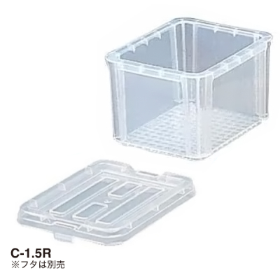 BOX�R���e�i �N���A B-2.3 189�~156�~120mm