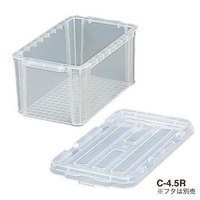 BOX�R���e�i �N���A B-6.6 334�~200�~158mm