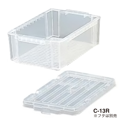 BOX�R���e�i �N���A B-13 439�~287�~146mm