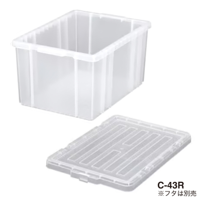 BOX�R���e�i �N���A B-65 612�~440�~317mm