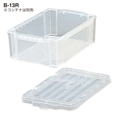 BOX�R���e�i�p�t�^ B-13 B-21�Ή� 446�~291�~36mm C-13 �N���A