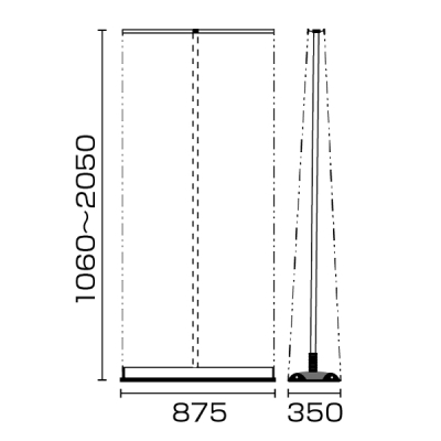 �A�E�g�h�A�_�u�����[���X�N���[�� W850 ���O�p�o�i�[ ��p�P�[�X�t 