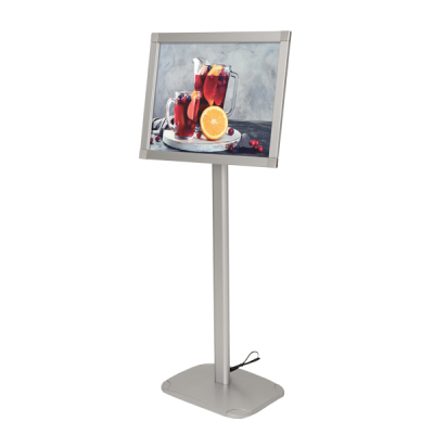�C�[�W�[���C�g�p�l���X�^���hver2 �V���o�[ LED�p�l�� �����p �X�^���h�Ŕ� �|�[���X�^���h�Ŕ� �v�����g���f�B�A�X�^���h
