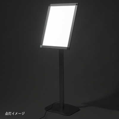 �C�[�W�[���C�g�p�l���X�^���hver2 �V���o�[ LED�p�l�� �����p �X�^���h�Ŕ� �|�[���X�^���h�Ŕ� �v�����g���f�B�A�X�^���h