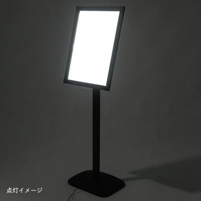 �C�[�W�[���C�g�p�l���X�^���hver2 �u���b�N LED�p�l�� �����p �X�^���h�Ŕ� �|�[���X�^���h�Ŕ� �v�����g���f�B�A�X�^���h