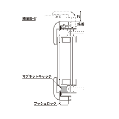 �f���� 6618 ���N�� �����A�N����3mm�� �}�O�l�b�g�N���X ���O A0���R