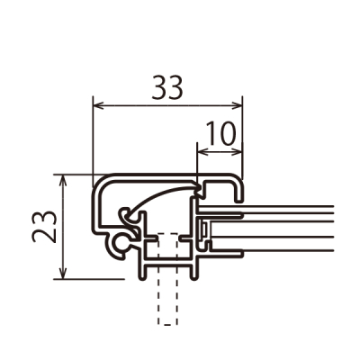 LED���ƃp�l�� FE934 A3 �u���E��
