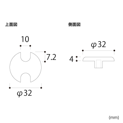 �u�[�X�f�B�o�C�_�[�V���[�Y �u�[�X�o�[ �T�[�N���^�C�v��32�p�L���b�v BC32-FC �Z���^�[�p �N���[��