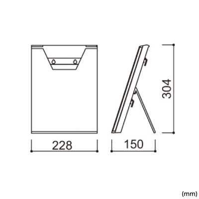 ���[�t���b�g���b�N CR-401 A4 1�� �O���[ �܂肽���ݎ� �����J�o�[�t ���[�T�C�YW228mm 