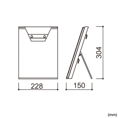 ���[�t���b�g���b�N CR-401 A4 1�� ���b�h �܂肽���ݎ� �����J�o�[�t ���[�T�C�YW228mm 