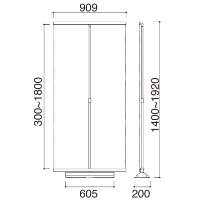 �ȃX�y�[�X�o�i�[�X�^���h SSX-90