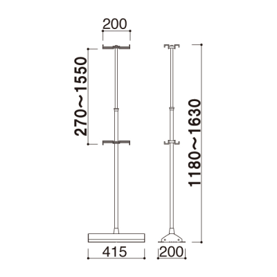 �ȃX�y�[�X�y�ʃp�l���p�X�^���h ���ʎd�l SSX-72