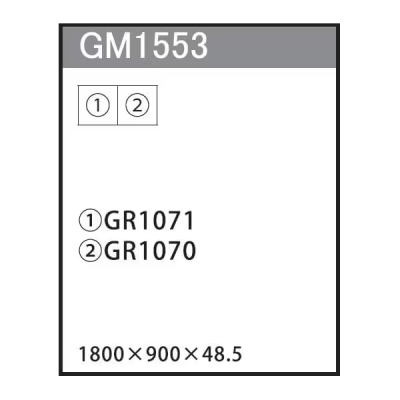 GM1553 �A�ڃO���[�� 90�p2�A