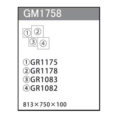 GM1758 �A�ڃO���[�� 4�A