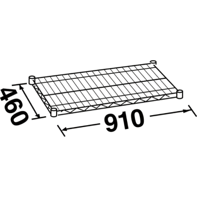 �G���N�^�[�V�F���t �X�[�p�[�V���[�Y ���C���[�V�F���t W910�~D460mm �I��1�� �y�Ɩ��p�z MS910