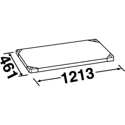 �G���N�^�[�V�F���t �X�[�p�[�V���[�Y 304�\���b�h�V�F���t W1213�~D461mm �I��1�� �y�Ɩ��p�z MSS1220S