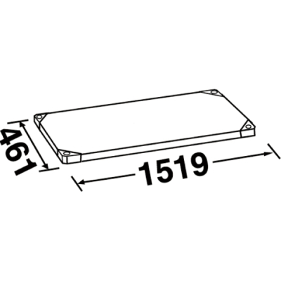 �G���N�^�[�V�F���t �X�[�p�[�V���[�Y 304�\���b�h�V�F���t W1519�~D461mm �I��1�� �y�Ɩ��p�z MSS1520S