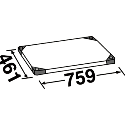 �G���N�^�[�V�F���t �X�[�p�[�V���[�Y 430�\���b�h�V�F���t W759�~D461mm �I��1�� �y�Ɩ��p�zMSS760