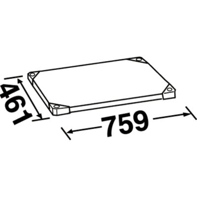 �G���N�^�[�V�F���t �X�[�p�[�V���[�Y 304�\���b�h�V�F���t W759�~D461mm �I��1�� �y�Ɩ��p�z MSS760S