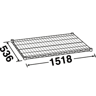 �G���N�^�[�V�F���t �X�[�p�[�V���[�Y �X�e�����X���C���[�V�F���t W1518�~D536mm �I��1�� �y�Ɩ��p�z SBS1520