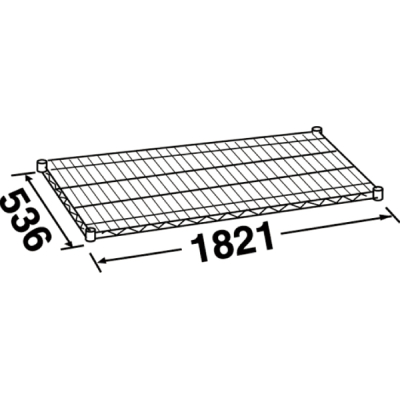 �G���N�^�[�V�F���t �X�[�p�[�V���[�Y �X�e�����X���C���[�V�F���t W1821�~D536mm �I��1�� �y�Ɩ��p�z SBS1820