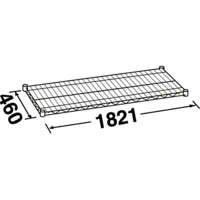 �G���N�^�[�V�F���t �X�[�p�[�V���[�Y �X�e�����X���C���[�V�F���t W1821�~D460mm �I��1�� �y�Ɩ��p�zSMS1820