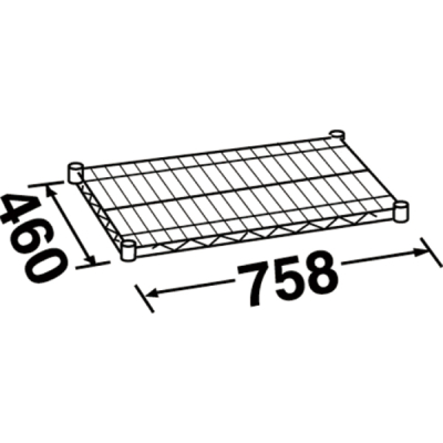 �G���N�^�[�V�F���t �X�[�p�[�V���[�Y �X�e�����X���C���[�V�F���t W758�~D460mm �I��1�� �y�Ɩ��p�z SMS760