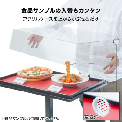 �V�T���v���P�[�X�X�^���h �����A�N�����P�[�X W665�~D465�~��H970mm�`1014mm 