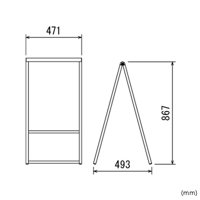 �A���~�gA�^�X�^���h 299 450�~600 �V���o�[ ���� ���O �X�^���h�Ŕ�