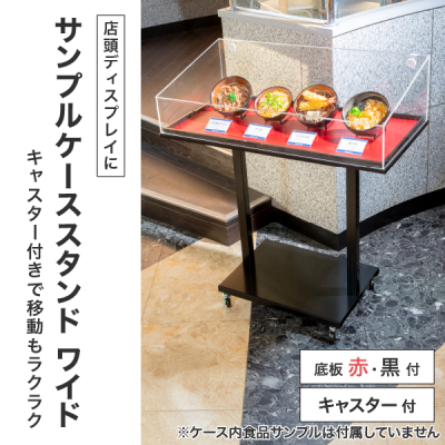 �T���v���P�[�X�X�^���h ���C�h �����A�N�����P�[�X ���E�� W900�~D465�~H1014mm 