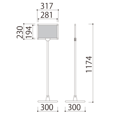 �v�����g���f�B�A�X�^���h PHB-224P