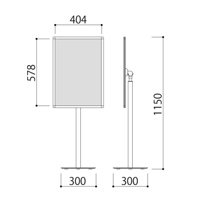 �v�����g���f�B�A�X�^���h SP-A2T