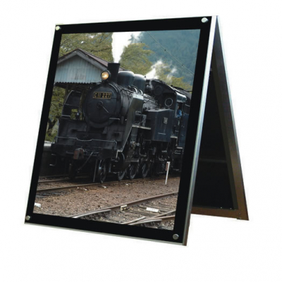 �|�X�^�[�p�X�^���h�Ŕ� ���[�^�C�v ���� �A���~�A���}�C�g�d�グ W808�~H990mm B1 