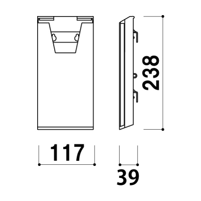 ���[�t���b�g���b�N CR-430 �O���[ A4�O�b�� W117�~D39�~H238mm 