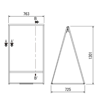 �|�X�^�[�X�^���h2877 B1�V���o�[ �ێ��p�C�v�t��